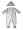 SnoPea - Newborn Baby Boys Long Sleeved Coverall Set, White, Blue (Size 3Months)