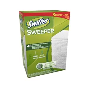 Swiffer Sweeper Dry Sweeping Cloths, Mop and Broom Floor Cleaner