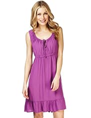 Scoop Neck Gypsy Dress