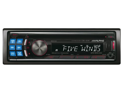 Alpine CDE-123R Autoradio 200 W Alpine CDE-123R Autoradio 200 W