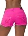 Rocawear Roc Candy Denim Short Dark Pink 7/8