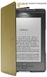 Funda de cuero con luz Amazon para Kindle, color verde