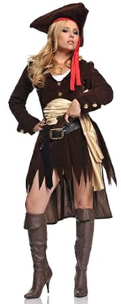 Womens Shipwreck Pirate Adult Costume