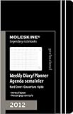 MOLESKINE モレスキン 2012年 ウィークリー バーチカル(縦型) / A4-
