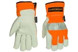 Produkt-Bild: Dunlop 300139 Profi Notfallhandschuh orange fluoreszierend, Leder/ Baumwolle/ Polyester, Cat.2 zertifiziert