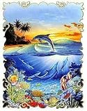 Jumbo Puzzle - Deco - Dolphin Lagoon (1000 pieces)