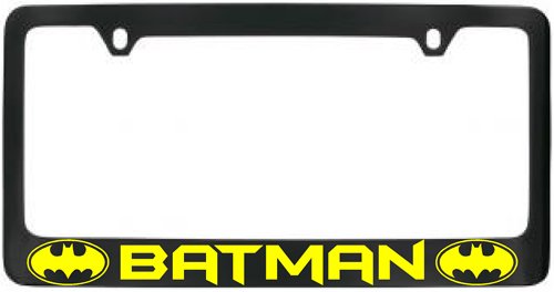  Batman Black License Plate Frame