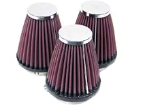 K&N RC-1253 Universal Chrome Filter