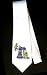 Party Decoration Necktie with having, water, bath, duck, chicken, barnyard, pump, animal, farm