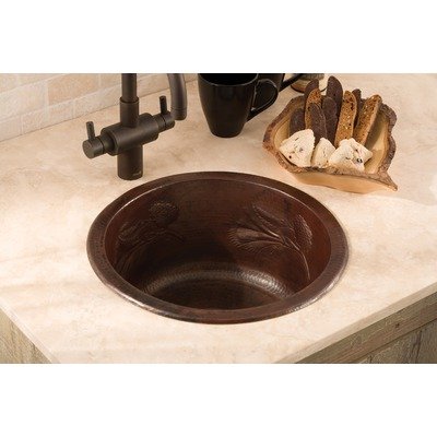 Pinecones Hand Hammered Copper Finish: Antique