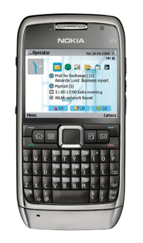 Nokia E71 Unlocked Phone with 3.2 MP Camera, 3G, Media Player, GPS and Free Voice Navigation, Wi-Fi, and MicroSD Slot--U.S. Version with Warranty (Gray)