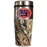 New York Giants NY Realtree Camo Travel Coffee Mug