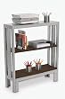 Delta 3 Shelf Bookcase - Chocolate finish