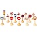 Plantoys - PT6203 - Figurine - Transport et Circulation - Panneaux de Signalisation