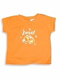 Private Label - Infant Baby Girls Short Sleeved Halloween Tee, Orange