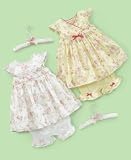 First Impressions Baby Girl Cherry Blossoms Dress Set