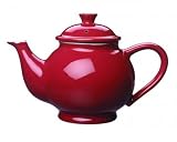 Review Emile Henry  / Emile Henry, Red Tea Pot, Porcelain