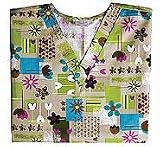 Cherokee Uniforms Garden City V-Neck Medical Scrub Top (XS-5X)
