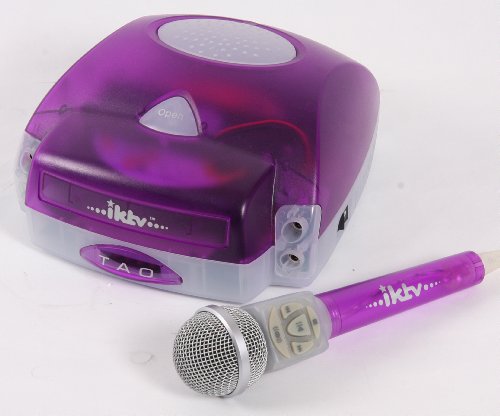 TAO IKTV Kids Karaoke Machine with 49 Songs & 1 x Microphone