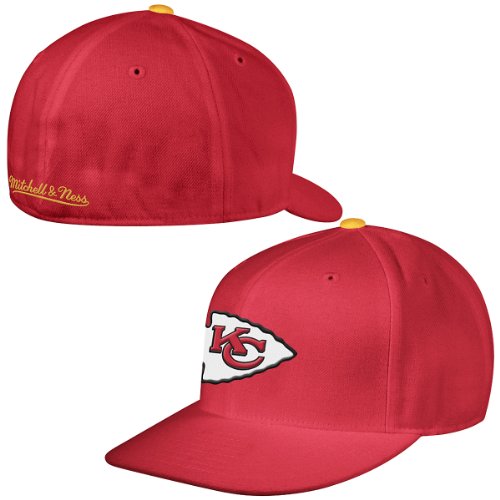 Mitchell & Ness Kansas City Chiefs Fitted Throwback Hat 7