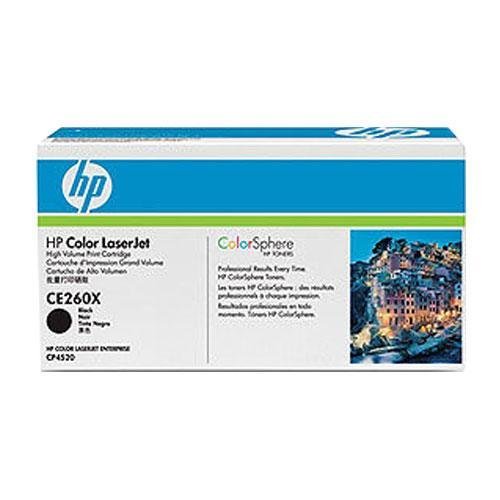 HP Products - HP - CE260X High-Yield Toner, 17,000 Page-Yield, Black - Sold As 1 Each - Professional look and feel. - Print shop-quality results. - Maintain productivity. On Sale