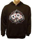 Four Aces Poker Hoodie Sweatshirt