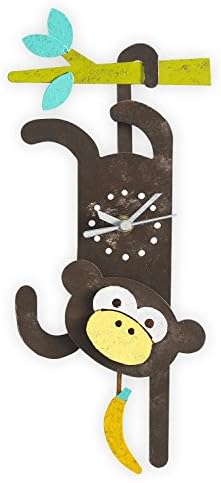 Oxidos Recycled Fair Trade Monkey Clock