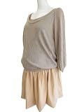 Quarter Sleeve Maternity and Nurisng Knit Dress(so1246)
