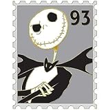 Disney Postage Stamp Jack Skellington Pin