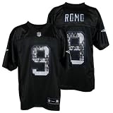 Youth Tony Romo #9 Dallas Cowboys NFL Premier Football Jersey by Reebok (Black-Navy)(Size=X-LARGE)