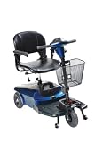 Drive Medical Bobcat 3 Wheel Compact Scooter, Blue