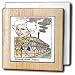 Londons Times Funny Panel Hollywood Cartoons - Shania Mark Twain - Tile Napkin Holders