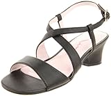 Nina Maddie Ankle-Strap Sandal (Toddler/Little Kid/Big Kid),Black,2.5 M US Little Kid