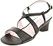 Nina Maddie Ankle-Strap Sandal (Toddler/Little Kid/Big Kid),Black,2.5 M US Little Kid