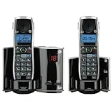 GE 28821FE2 Dect 6.0 Digital Cordless Phone and Digital Answering System Featuring GOOG-411 with 2 Handsets
