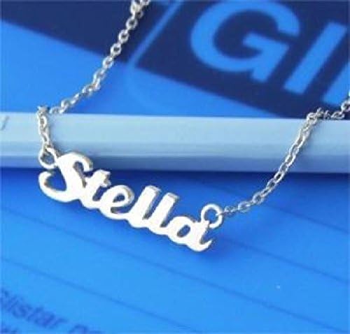 Personalized 925 Silver Name Necklace Any Language Stella Style