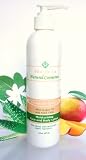Natural and Organic Moisturizing Face and Body Lotion - Tiare De Tahiti, With Argan Oil and Aloe Vera 8 oz Natural and Organic Moisturizing Face and Body Lotion - Tiare De Tahiti, With Argan Oil and Aloe Vera 8 oz
