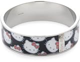 Hello Kitty by Simmons Jewelry Co. Multi-Kitty Face 20mm Wide Bangle