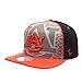 NCAA Auburn Tigers Men's Reflector Snapback Hat, Silver/Navy, Adjustable