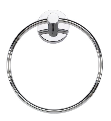 Contemporary Chrome Collection Towel Ring