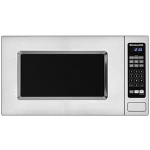 KitchenAid KCMS1555SSS 1.5 Cu. Ft. Capacity 1,200 Watts 24/27/30 in. Trim Kit Available ArchitectR Series II Stainless Steel