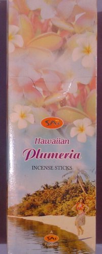 Cover image : Hawaiian Plumeria - 8 Gram Box - SAI Incense