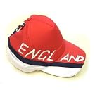 Clearance - Red White England Rugby Baseball Cap with Adjustable Strap