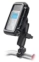 RAM Mounting Systems Waterproof Small Aqua Box Device Holder with Handlebar Mount