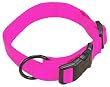 Hamilton "Fits All" 3/4" Adjustable Nylon Dog Collar, Hot Pink, Medium (16-22 in)