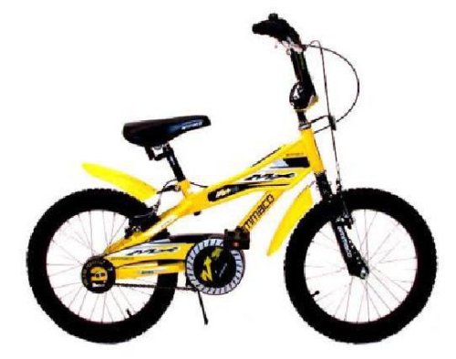 Childrens Toyshop  Toys : 16 inch AMMACO MX New Style Bmx Bike Yellow/Black