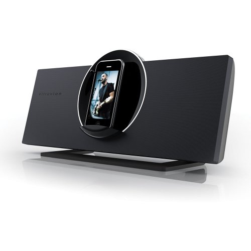 Coby CSMP175 Vitruvian Speaker System for iPod and iPhone - Black