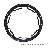 Rugged Ridge 15250.02 Rim Protector for 17 X 9 Satin Black Aluminum Wheel