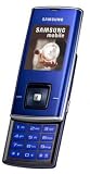 Samsung - T�l�phone portable SGH-J600 - coulissant - Appareil photo 1,3 m�gapixel / Lecteur multim�dia / slot m�moire MicroSD / Radio FM / bluetooth - bleu