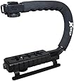 Opteka X-GRIP Professional Camera / Camcorder Action Stabilizing Handle- Black